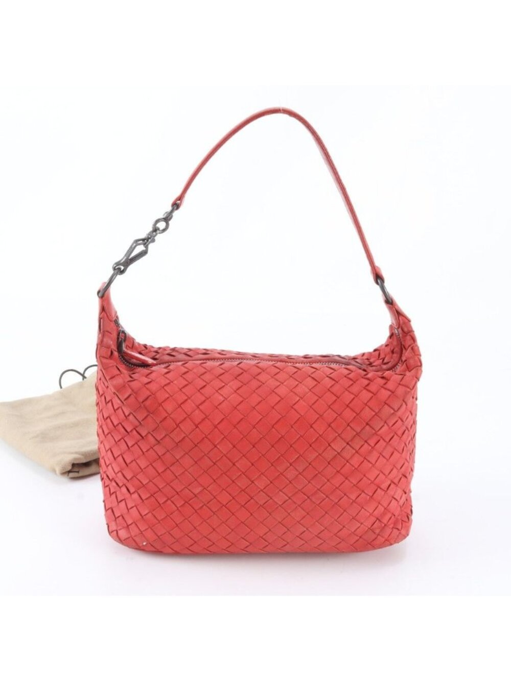 Bottega Veneta Intrecciato Hobo Leather Shoulder Bag